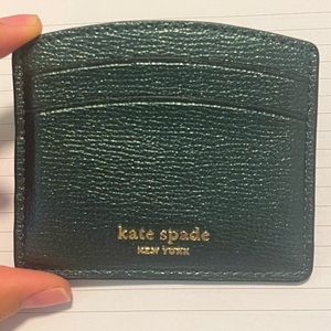 Kate spade card holder in emerald green ♠️